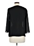 a.n.a. A New Approach 100% Polyester Black 3/4 Sleeve Top Size M - photo 2