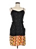 Xhilaration 100% Polyester Print Black Cocktail Dress Size M - photo 1