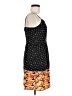 Xhilaration 100% Polyester Print Black Cocktail Dress Size M - photo 4