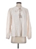 Lost + Wander Ivory Long Sleeve Polo Size S - photo 1