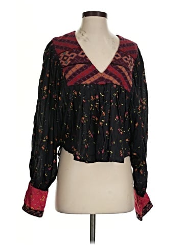 Free People Long Sleeve Blouse (view 1)