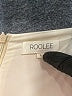 Roolee Solid Tan Casual Dress Size L - photo 7