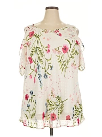 DressBarn Short Sleeve Blouse (view 1)