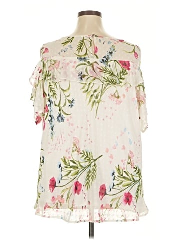 DressBarn Short Sleeve Blouse (view 2)