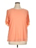 Torrid Orange Short Sleeve Top Size 1X Plus (1) - photo 1