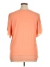 Torrid Orange Short Sleeve Top Size 1X Plus (1) - photo 2