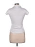 IZOD 100% Polyester Ivory Short Sleeve Turtleneck Size L - photo 2