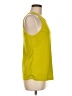Ann Taylor Yellow Sleeveless Top Size M - photo 4