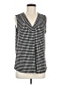 Anne Klein Black Sleeveless Blouse Size M - photo 1