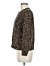 J.Crew Factory Store Animal Print Brown Pullover Sweater Size M - photo 5
