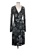 Chico's Print Black Cocktail Dress Size Sm (0) - photo 1