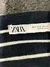 Zara Stripes Black Jacket Size S - photo 6