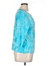Ruby Rd. Blue 3/4 Sleeve T-Shirt Size XL (petite) - photo 4