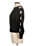 Theo & Spence Stars Black Pullover Sweater Size M - photo 5