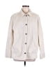 Treasure & Bond Ivory 3/4 Sleeve Button-Down Shirt Size M - photo 1