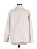 Treasure & Bond Ivory 3/4 Sleeve Button-Down Shirt Size M - photo 2