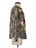 Tiny Floral Gray Long Sleeve Blouse Size S - photo 4