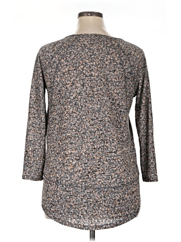 Bobeau 3/4 Sleeve Top (view 2)