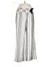 Ecru Stripes Ivory Casual Pants Size M - photo 1