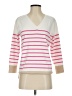 Sara Campbell Stripes Pink Pullover Sweater Size S - photo 1