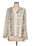 Milano Ivory Long Sleeve Blouse Size L (estimated) - photo 1