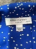 Equipment 100% Polyester Stars Blue Sleeveless Blouse Size XS - photo 7