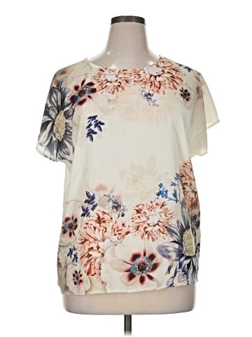 Per Una Short Sleeve Blouse (view 1)