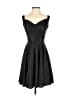 Adora 100% Polyester Metallic Black Cocktail Dress Size XS - photo 1