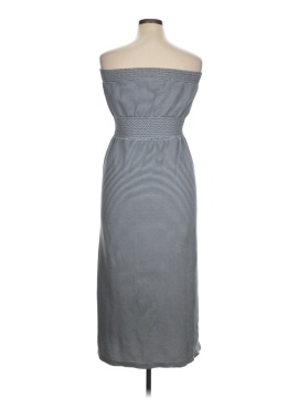lark and grey dresses Lark Grey Ruffle and Lace Pussybow Midi Dress – Frock and Frill main image 1