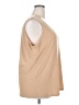 Slinky Brand Tan Sleeveless Top Size 2X - photo 4