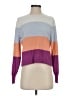 Lilla P Color Block Purple Pullover Sweater Size S - photo 1