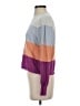 Lilla P Color Block Purple Pullover Sweater Size S - photo 5