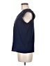 Soprano 100% Polyester Blue Short Sleeve Top Size M - photo 5