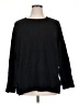 Ann Taylor LOFT 100% Cotton Solid Black Pullover Sweater Size XL - photo 1