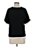 Francesca's Black Short Sleeve Top Size S - photo 1