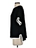 Francesca's Black Short Sleeve Top Size S - photo 5