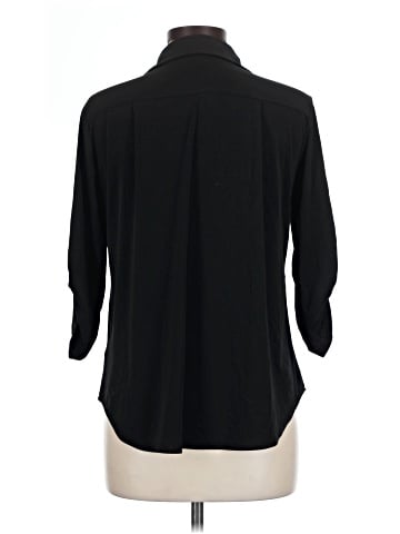 Ellen Tracy 3/4 Sleeve Button-Down Shirt (view 2)