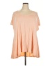Lane Bryant Orange Short Sleeve Top Size 26 - 28 Plus - photo 1
