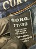 S.O.N.G. Solid Blue Jeans Size 17 - photo 4