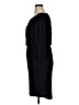 London Times Solid Black Casual Dress Size 14 Petite - photo 5