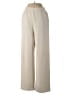 Unbranded Solid Ivory Casual Pants Size S - photo 1