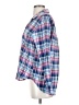 Grayson 100% Cotton Plaid Blue Long Sleeve Blouse Size XS (1) - photo 5