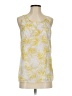 The Limited 100% Polyester Yellow Sleeveless Blouse Size XS - photo 1