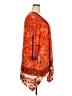 White Mark Paisley Orange Long Sleeve Blouse Size 2X - photo 4