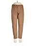 T Tahari Solid Brown Casual Pants Size L - photo 1