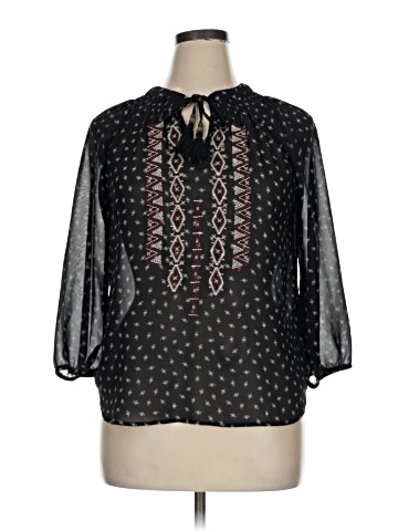 Jolt 3/4 Sleeve Blouse (view 1)