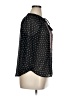 Jolt 100% Polyester Black 3/4 Sleeve Blouse Size XL - photo 4
