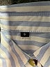Unbranded Stripes Blue Long Sleeve Button-Down Shirt Size S - photo 7