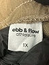 Ebb & Flow Tan Casual Pants Size 1X - photo 4