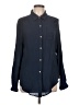 Zac & Rachel Solid Blue Long Sleeve Blouse Size L - photo 1